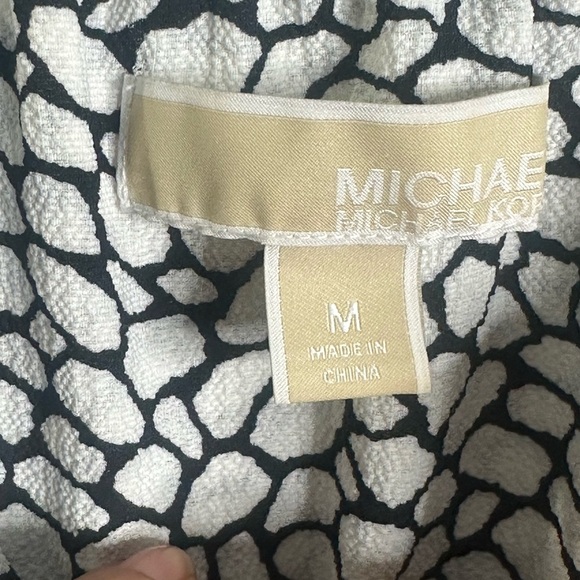 Michael kors black and white tiered maxi dress size medium - Picture 10 of 13